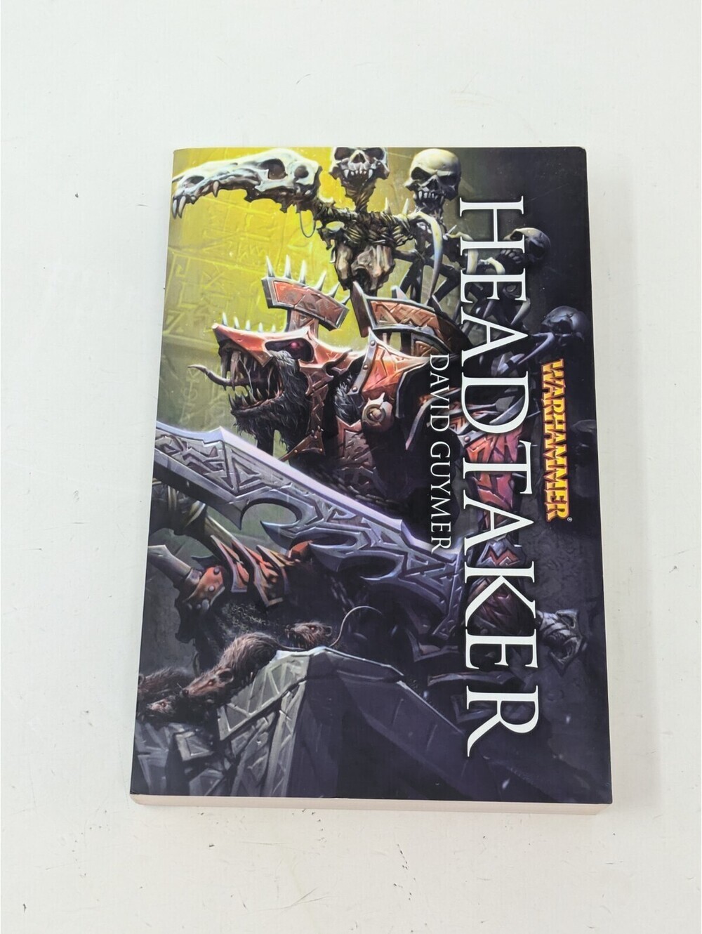 Wahammer Black Library Head Taker By David Guymer Paper Back Novel-Great!
